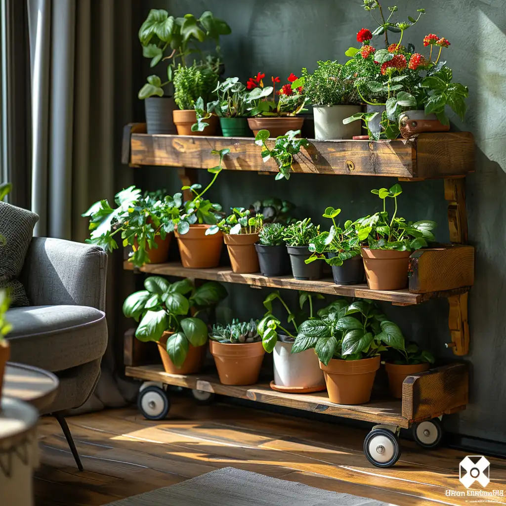 Van saai naar stijlvol: verander je ruimte met een plantendisplay.